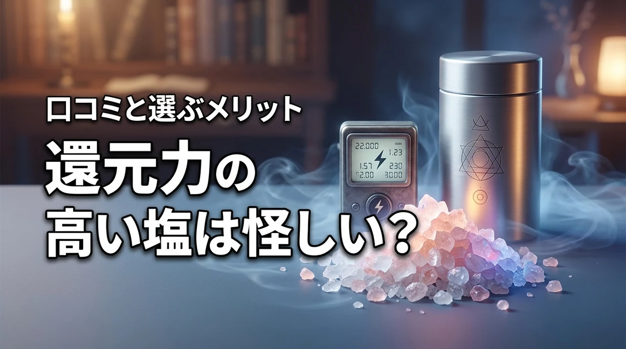 還元力の高い塩が怪しいと感じる人へ！口コミから判明した正体と選ぶメリット（記事のアイキャッチ画像）