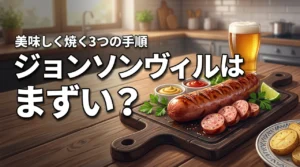 ジョンソンヴィルがまずいと言われる理由は？美味しく焼く3つの手順と人気味を紹介（記事のアイキャッチ画像）